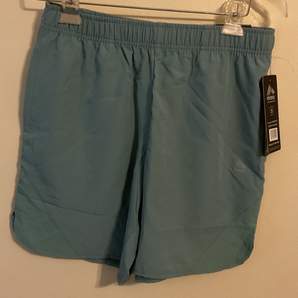 RBX Light Green Dri Men's Athletic Shorts Small